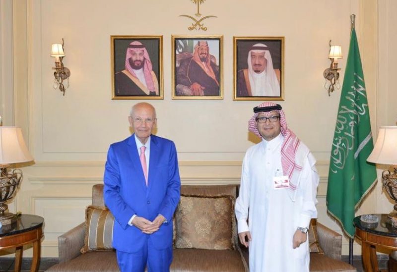 السفير السعودي في لبنان وليد البخاري والنائب عبدالرحيم مراد