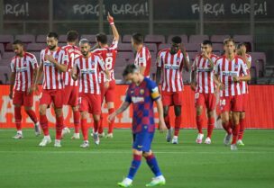 برشلونة يتعادل مع أتلتيكو مدريد