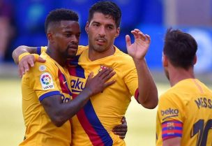 برشلونة يهزم ألافيس بخماسية