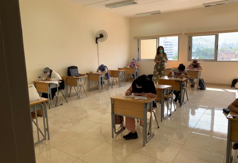 تدابير وقائية تواكب امتحانات كلية الصحة الفرع الخامس