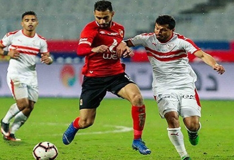جانب من مباراة الزمالك والأهلي- أرشيفية