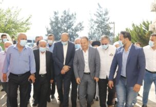 حسن تفقد مستشفى قانا