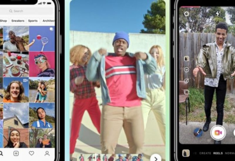 خاصية جديدة من انستغرام لمنافسة تيك توك