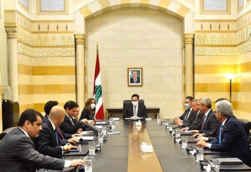 دياب ترأس اجتماعا ماليا