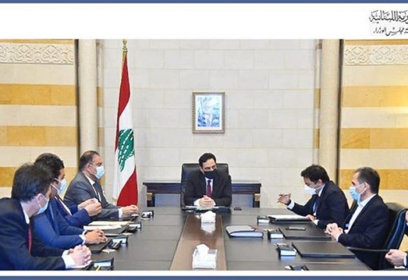دياب عرض كيفية ضبط السوق السوداء مع وفد نقابة الصرافين