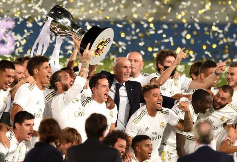 ريال مدريد يحقق لقب الليغا للمرة 34 في تاريخه