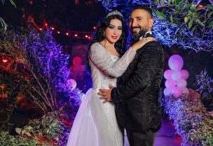 سمية الخشاب وطليقها الفنان أحمد سعد