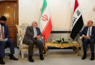 لقاء وزير الخارجية العراقي مع نظيره الإيراني
