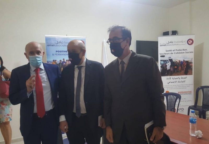 لودريان يزور مركز عامل