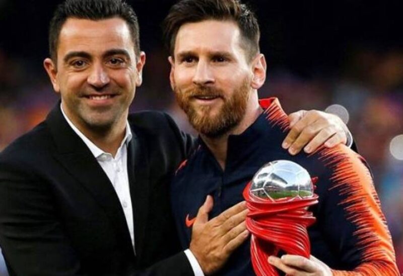 ميسي وتشافي