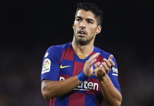 نجم فريق برشلونة لويس سواريز