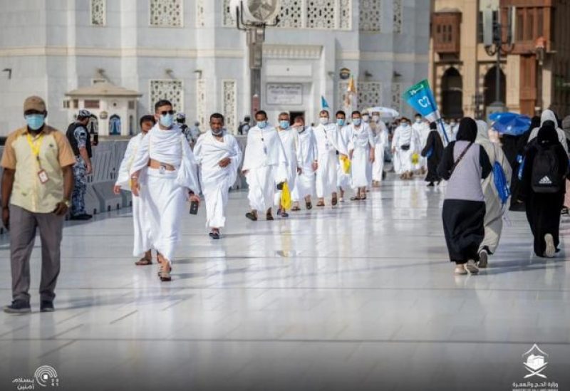 نقلا عن وزارة الحج والعمرة السعودية