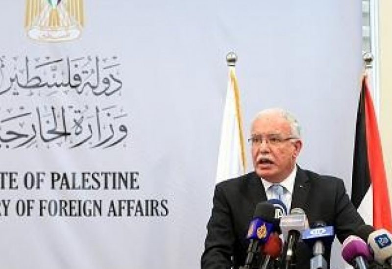 وزير الخارجية الفلسطيني رياض المالكي