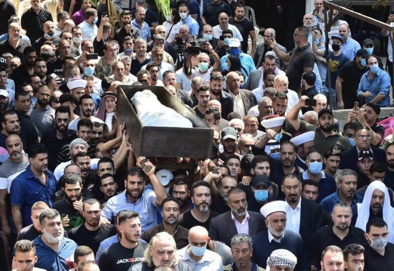 تشييع الفتى المغدور "خسن غصن"
