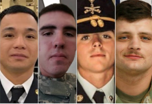 عدد من جنود المارينز الذين أعلنت البحرية الأمريكية عن مقتلهم