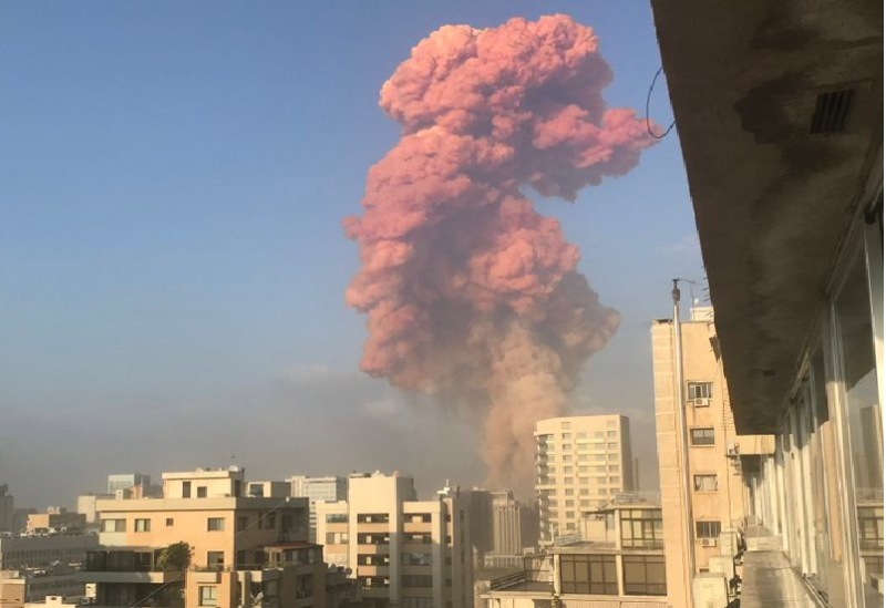 انفجار مرفأ بيروت