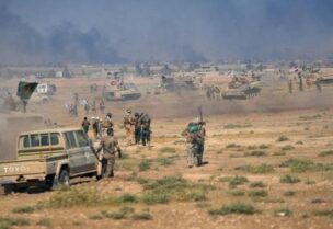 عناصر من الحشد الشعبي