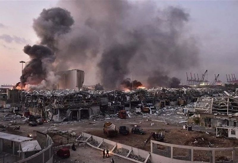 انفجار مرفأ بيروت