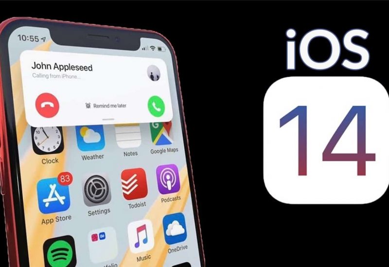 iOS 14 في آيفون