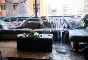بيوت بيروت المنكوبة بعد انفجار المرفأ