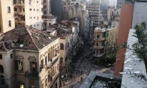 الدمار في أحياء بيروت عقب انفجار المرفأ