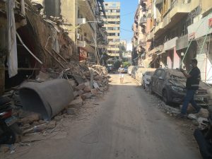 بيروت منكوبة 