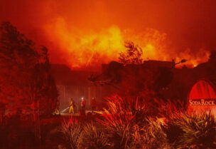 أرشيفية لحرائق الغابات في كاليفورنيا