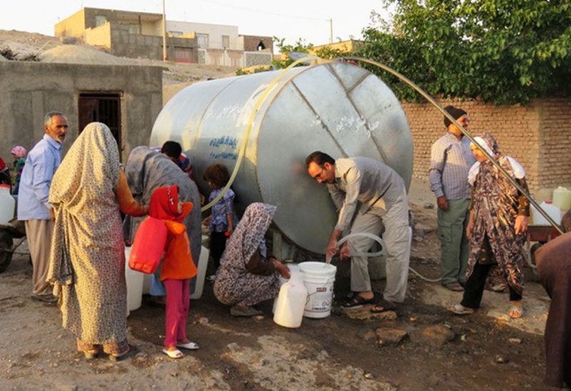 أزمة مياه الشرب في خوزستان