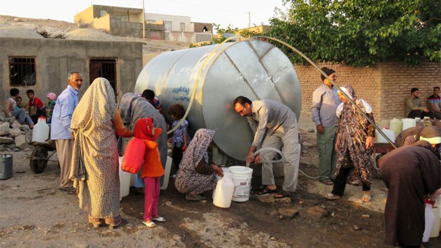 أزمة مياه الشرب في خوزستان