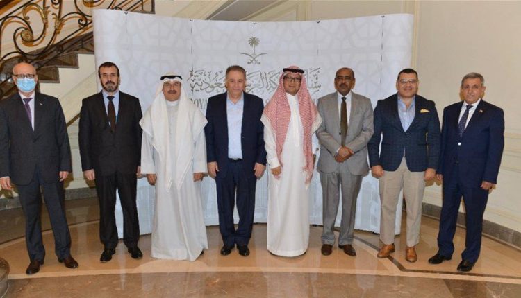 السفير وليد البخاري برفقة السفراء العرب