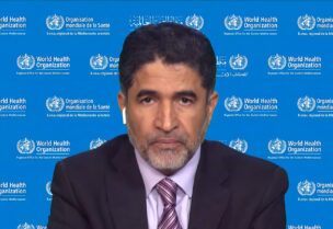 المدير الإقليمي لمنظمة الصحة العالمية احمد المنظري