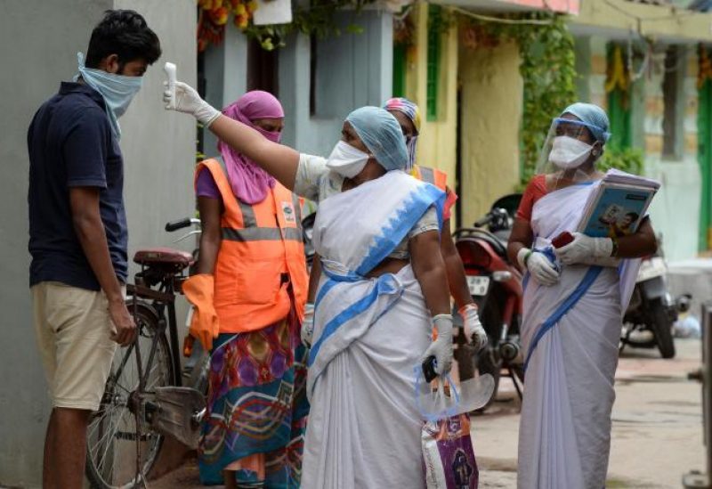 الهند تواصل تسجيل إصابات جديدة كورونا