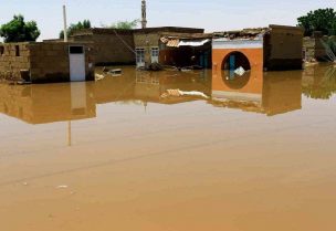 انهيار سد في السودان