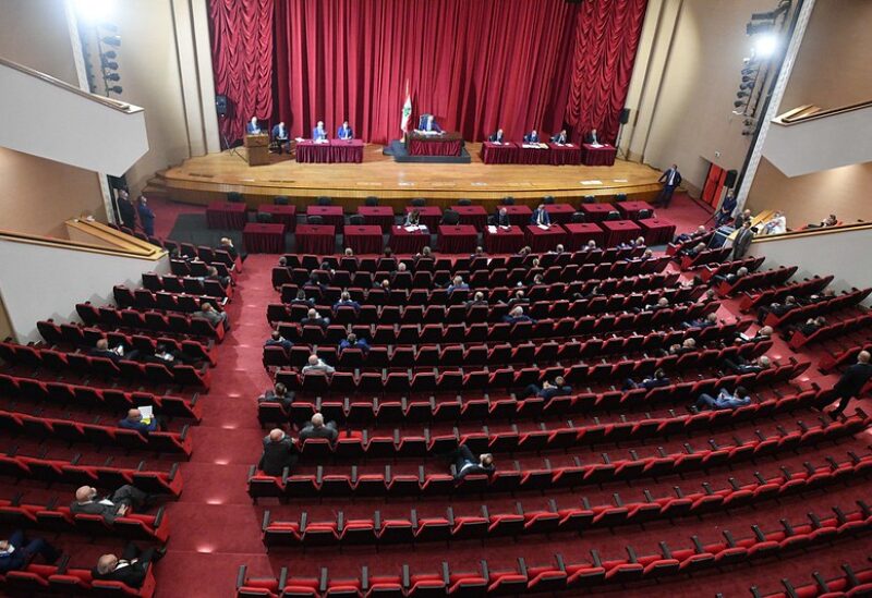 جلسة مجلس النواب في قصر الأونيسكو