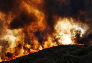 حريق بغابات كاليفورنيا-أرشيفية