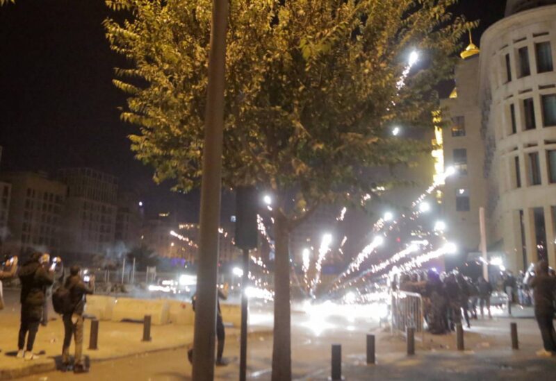 مواجهات وسط بيروت