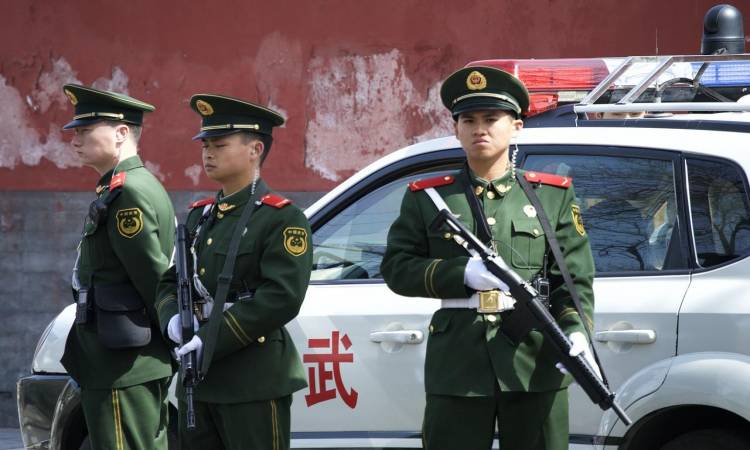 عناصر من الشرطة الصينية - أرشيفية