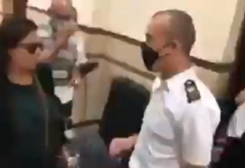 لقطة من مقطع الفيديو