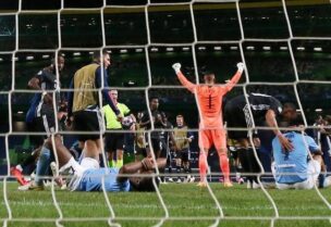 ليون يقصي مانشستر سيتي من دوريأبطال أوروبا