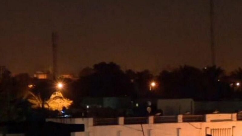 هجوم صاروخي على المنطقة الخضراء في بغداد