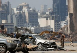 الدمار الذي خلفه انفجار المرفأ