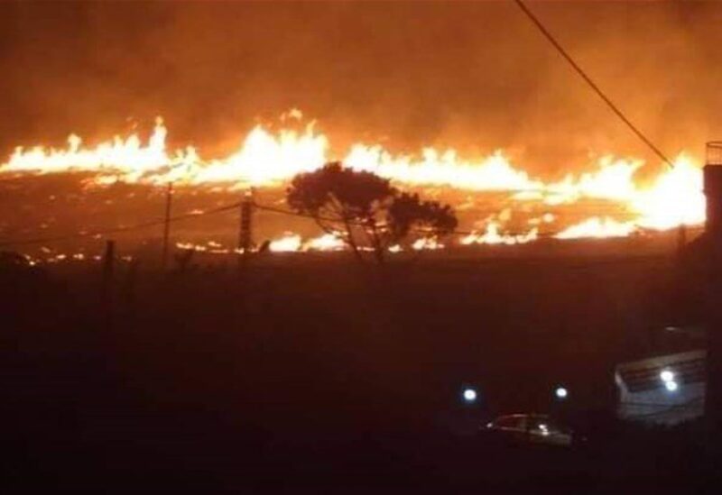 حرائق في لبنان