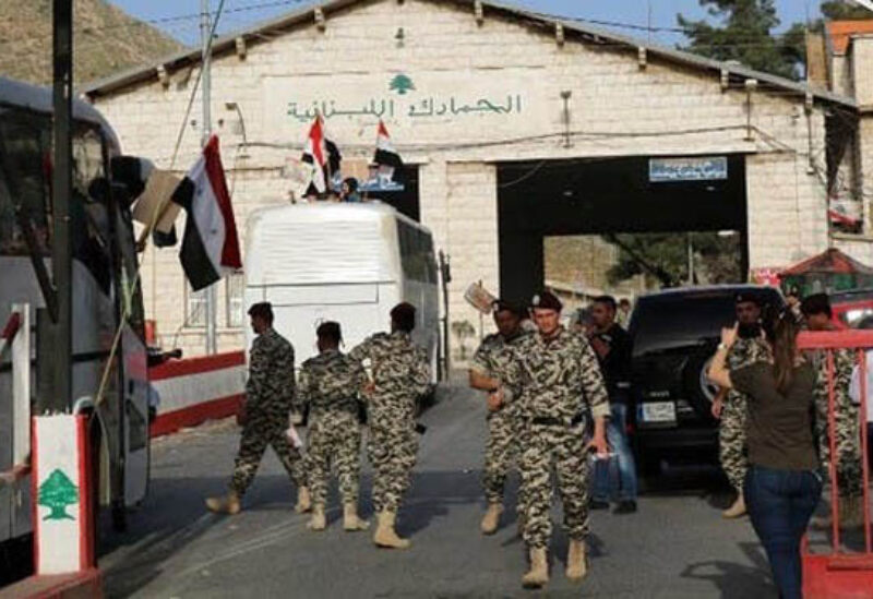 الحدود اللبنانية السورية
