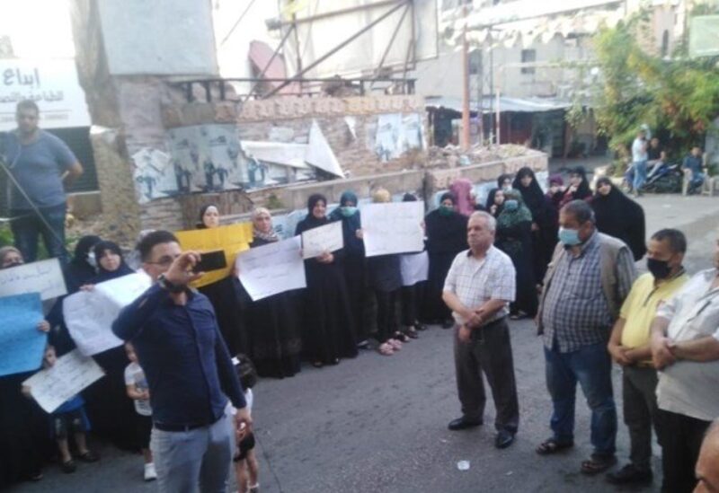 اعتصام في عين الحلوة للمطالبة بالافراج عن السجناء الفلسطينيين