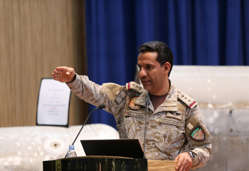 المتحدث الرسمي باسم قوات التحالف العقيد الركن تركي المالكي