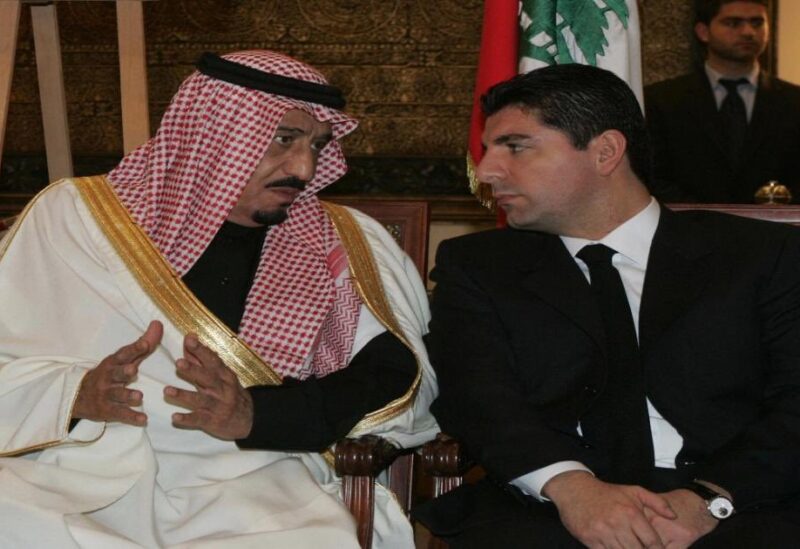 الملك سلمان بن عبد العزيز والشيخ بهاء الحريري