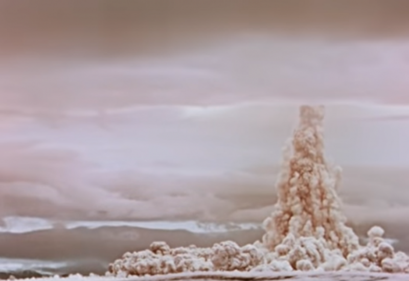 روسيا تنشر فيديو لأقوى انفجارر نووي في التاريخ