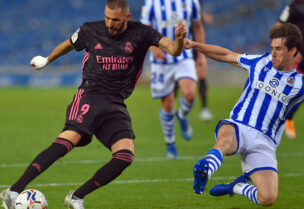 ريال مدريد يتعادل سلبيا مع سوسيداد