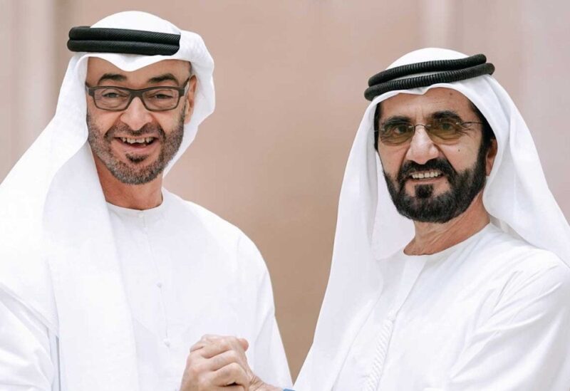 قصيدة مهداة من محمد بن راشد إلى محمد بن زايد