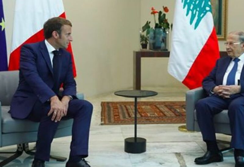 ماكرون في بعبدا